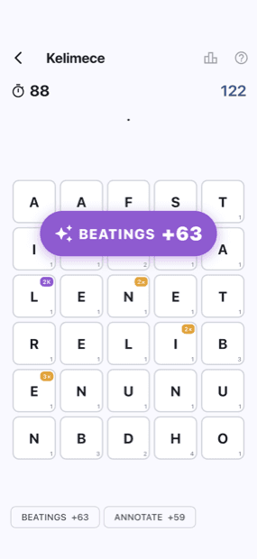 A word found