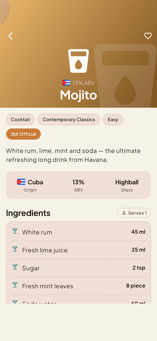 Mojito recipe
